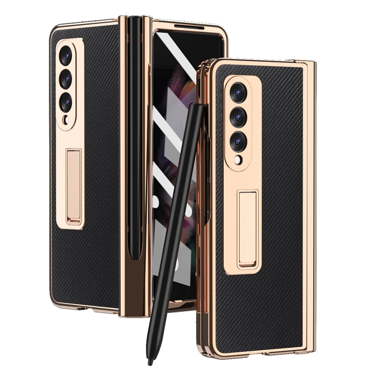 Custodia per telefono in Kevlar con cerniera elettrolitica, For Samsung Galaxy Z Fold3 5G