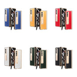 Custodia per telefono in Kevlar con cerniera elettrolitica, For Samsung Galaxy Z Fold3 5G
