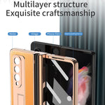 Custodia per telefono in Kevlar con cerniera elettrolitica, For Samsung Galaxy Z Fold3 5G