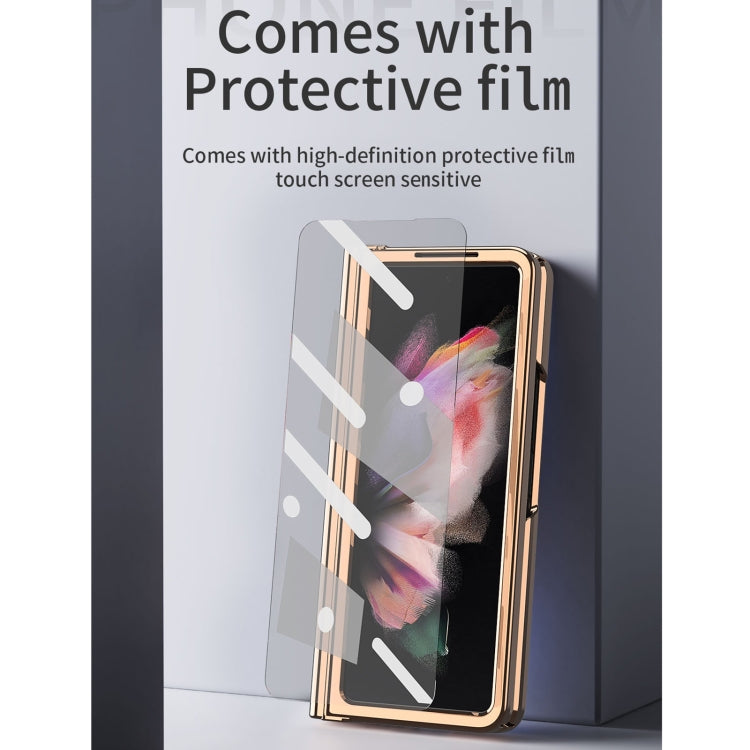 Custodia per telefono in Kevlar con cerniera elettrolitica, For Samsung Galaxy Z Fold3 5G