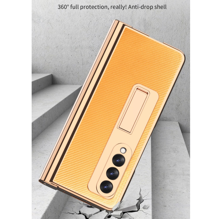 Custodia per telefono in Kevlar con cerniera elettrolitica, For Samsung Galaxy Z Fold3 5G