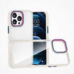 Custodia TPU con anello metallico per iPhone 13