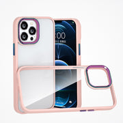 Custodia per telefono con anello in metallo colorato, For iPhone 12 Pro Max, For iPhone 11, For iPhone 11 Pro