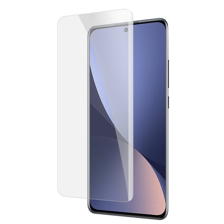Pellicola in vetro temperato a colla piena curva liquida UV, For Xiaomi 12X / 12