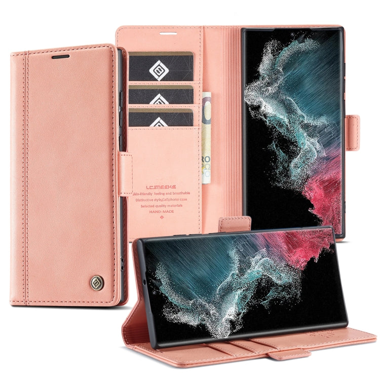 LC.IMEEKE PU + TPU Cassa del telefono in pelle con sensazione delicata sulla pelle, For Samsung Galaxy S22 Ultra, For Samsung Galaxy S22, For Samsung Galaxy A13 5G