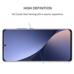 Edge Glue 9H HD Pellicola in vetro temperato con bordo curvo 3D, For Xiaomi 12X / 12 (1 PC)