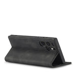 LC.IMEEKE Custodia morbida per telefono in pelle con sensazione magnetica in PU + TPU, For Samsung Galaxy S22 Ultra, For Samsung Galaxy S22