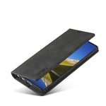 LC.IMEEKE Custodia morbida per telefono in pelle con sensazione magnetica in PU + TPU, For Samsung Galaxy S22 Ultra, For Samsung Galaxy S22