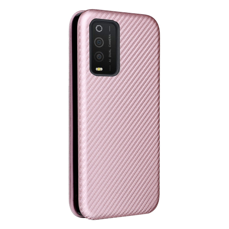 Custodia per telefono in pelle con vibrazione orizzontale magnetica in fibra di carbonio, For TCL 205, For Motorola Moto G200 5G / Edge S30, For ZTE Libero 5G II