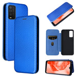 Custodia per telefono in pelle con vibrazione orizzontale magnetica in fibra di carbonio, For TCL 205, For Motorola Moto G200 5G / Edge S30, For ZTE Libero 5G II