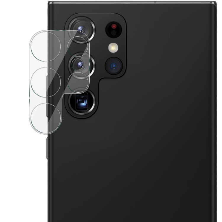 Imak Pellicola in vetro temperato per obiettivo della fotocamera posteriore integrata con copriobiettivo, For Honor 50 Lite, For Honor X30i, For Motorola Edge 2021, For Samsung Galaxy S22 Ultra 5G