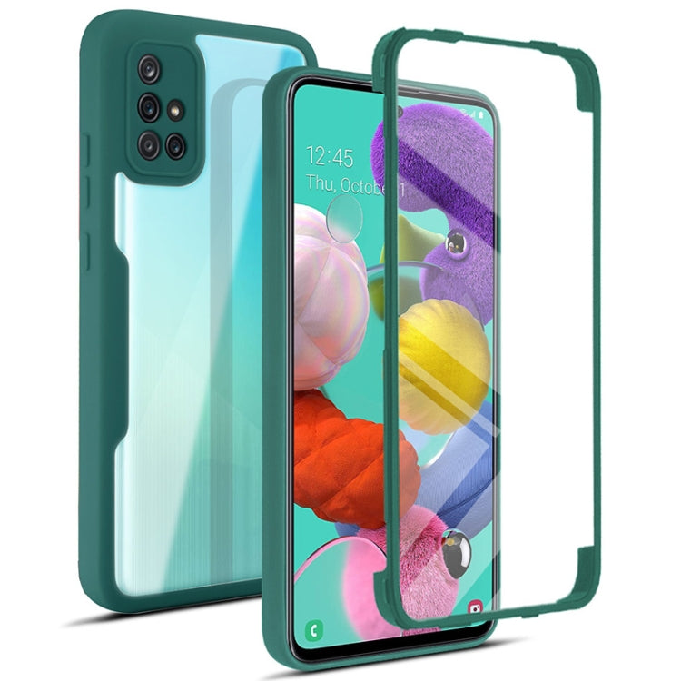 Acrilico + TPU Custodia per telefono antiurto a copertura totale a 360 gradi, For Samsung Galaxy A51 4G, For Samsung Galaxy A52 5G / 4G, For Samsung Galaxy A71 4G, For Xiaomi Redmi Note 10 / Note 10s