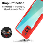 Acrilico + TPU Custodia per telefono antiurto a copertura totale a 360 gradi, For Samsung Galaxy A51 4G, For Samsung Galaxy A52 5G / 4G, For Samsung Galaxy A71 4G, For Xiaomi Redmi Note 10 / Note 10s