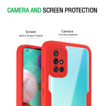 Acrilico + TPU Custodia per telefono antiurto a copertura totale a 360 gradi, For Samsung Galaxy A51 4G, For Samsung Galaxy A52 5G / 4G, For Samsung Galaxy A71 4G, For Xiaomi Redmi Note 10 / Note 10s