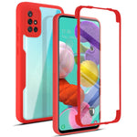 Acrilico + TPU Custodia per telefono antiurto a copertura totale a 360 gradi, For Samsung Galaxy A51 4G, For Samsung Galaxy A52 5G / 4G, For Samsung Galaxy A71 4G, For Xiaomi Redmi Note 10 / Note 10s