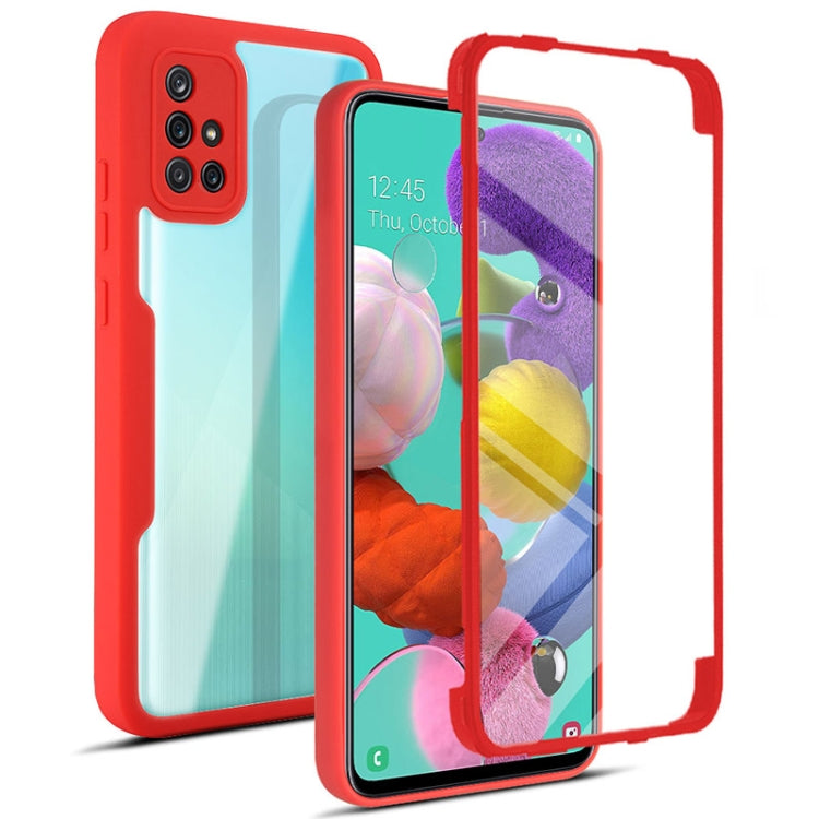 Acrilico + TPU Custodia per telefono antiurto a copertura totale a 360 gradi, For Samsung Galaxy A51 4G, For Samsung Galaxy A52 5G / 4G, For Samsung Galaxy A71 4G, For Xiaomi Redmi Note 10 / Note 10s