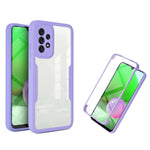 Acrilico + TPU Custodia per telefono antiurto a copertura totale a 360 gradi, For Samsung Galaxy A51 4G, For Samsung Galaxy A52 5G / 4G, For Samsung Galaxy A71 4G, For Xiaomi Redmi Note 10 / Note 10s