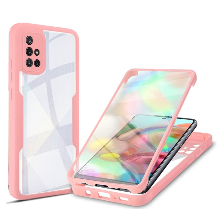 Acrilico + TPU Custodia per telefono antiurto a copertura totale a 360 gradi, For Samsung Galaxy A51 4G, For Samsung Galaxy A52 5G / 4G, For Samsung Galaxy A71 4G, For Xiaomi Redmi Note 10 / Note 10s