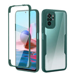 Acrilico + TPU Custodia per telefono antiurto a copertura totale a 360 gradi, For Samsung Galaxy A51 4G, For Samsung Galaxy A52 5G / 4G, For Samsung Galaxy A71 4G, For Xiaomi Redmi Note 10 / Note 10s