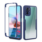 Acrilico + TPU Custodia per telefono antiurto a copertura totale a 360 gradi, For Samsung Galaxy A51 4G, For Samsung Galaxy A52 5G / 4G, For Samsung Galaxy A71 4G, For Xiaomi Redmi Note 10 / Note 10s