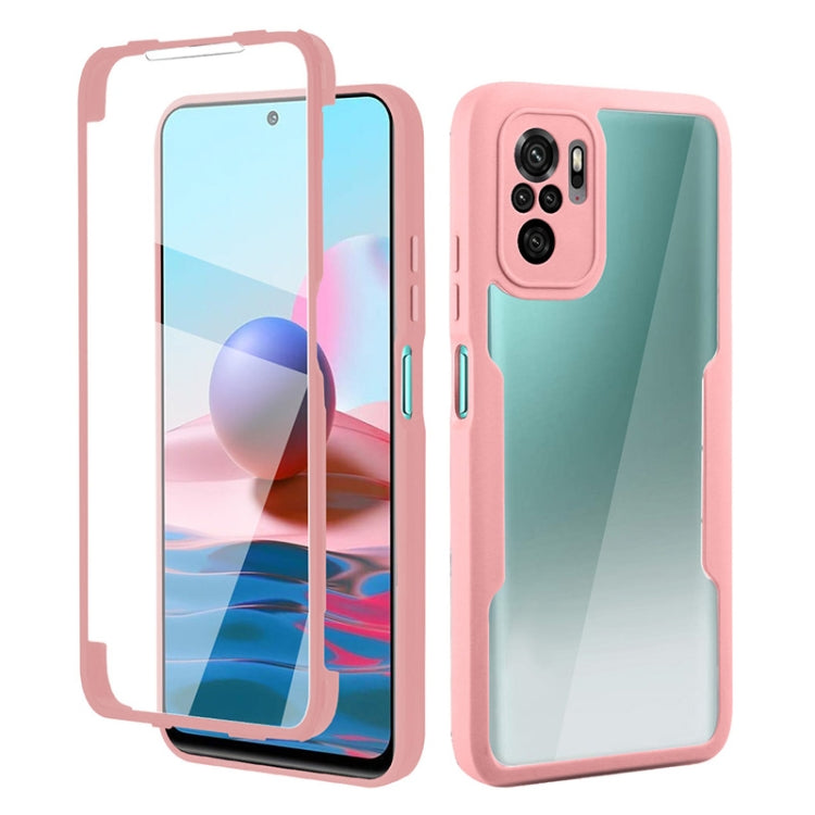 Acrilico + TPU Custodia per telefono antiurto a copertura totale a 360 gradi, For Samsung Galaxy A51 4G, For Samsung Galaxy A52 5G / 4G, For Samsung Galaxy A71 4G, For Xiaomi Redmi Note 10 / Note 10s