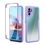 Acrilico + TPU Custodia per telefono antiurto a copertura totale a 360 gradi, For Samsung Galaxy A51 4G, For Samsung Galaxy A52 5G / 4G, For Samsung Galaxy A71 4G, For Xiaomi Redmi Note 10 / Note 10s
