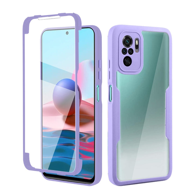 Acrilico + TPU Custodia per telefono antiurto a copertura totale a 360 gradi, For Samsung Galaxy A51 4G, For Samsung Galaxy A52 5G / 4G, For Samsung Galaxy A71 4G, For Xiaomi Redmi Note 10 / Note 10s