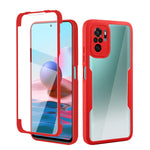 Acrilico + TPU Custodia per telefono antiurto a copertura totale a 360 gradi, For Samsung Galaxy A51 4G, For Samsung Galaxy A52 5G / 4G, For Samsung Galaxy A71 4G, For Xiaomi Redmi Note 10 / Note 10s