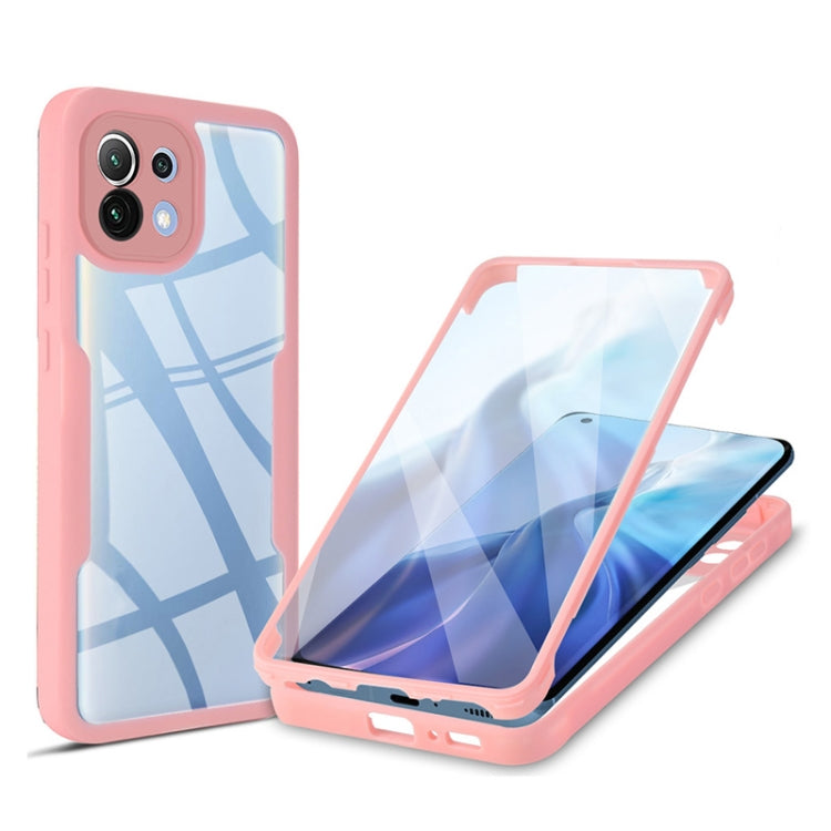 Acrilico + TPU Custodia per telefono antiurto a copertura totale a 360 gradi, For Xiaomi Mi 11, For Xiaomi Mi 11 Lite, For Xiaomi Mi 11T / 11T Pro, For Xiaomi Redmi Note 11 5G China