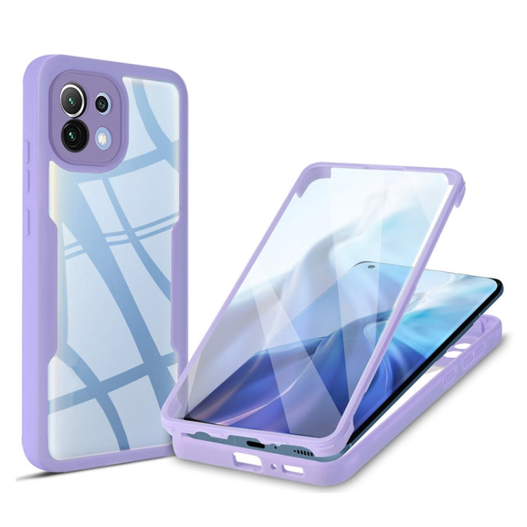 Acrilico + TPU Custodia per telefono antiurto a copertura totale a 360 gradi, For Xiaomi Mi 11, For Xiaomi Mi 11 Lite, For Xiaomi Mi 11T / 11T Pro, For Xiaomi Redmi Note 11 5G China