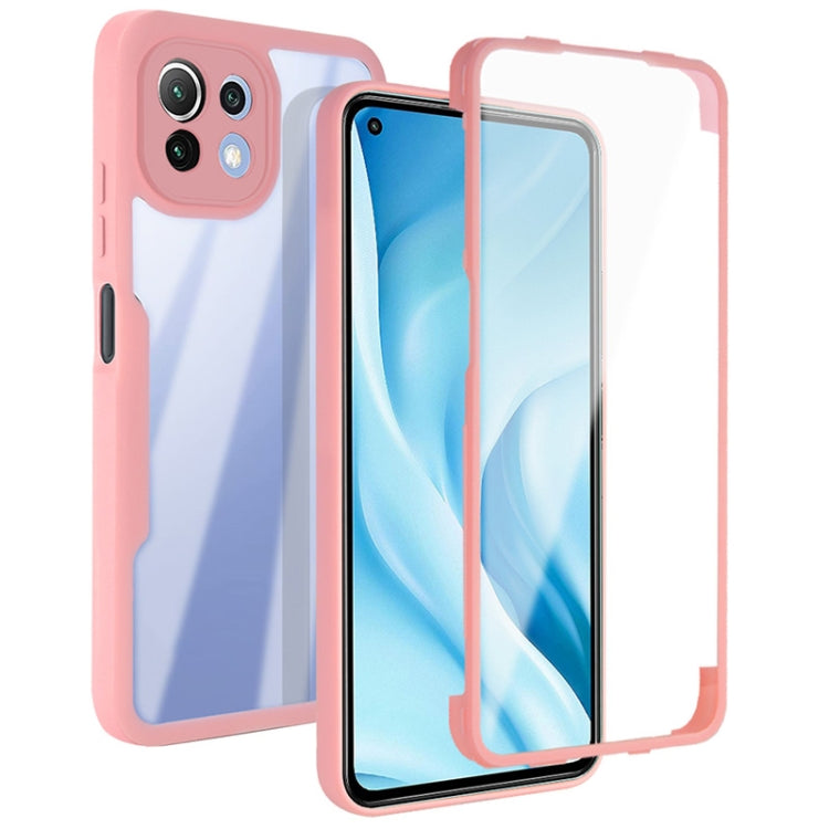 Acrilico + TPU Custodia per telefono antiurto a copertura totale a 360 gradi, For Xiaomi Mi 11, For Xiaomi Mi 11 Lite, For Xiaomi Mi 11T / 11T Pro, For Xiaomi Redmi Note 11 5G China