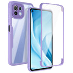 Acrilico + TPU Custodia per telefono antiurto a copertura totale a 360 gradi, For Xiaomi Mi 11, For Xiaomi Mi 11 Lite, For Xiaomi Mi 11T / 11T Pro, For Xiaomi Redmi Note 11 5G China