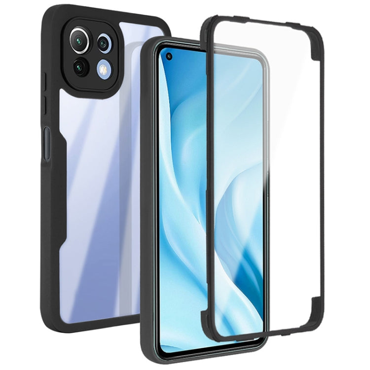 Acrilico + TPU Custodia per telefono antiurto a copertura totale a 360 gradi, For Xiaomi Mi 11, For Xiaomi Mi 11 Lite, For Xiaomi Mi 11T / 11T Pro, For Xiaomi Redmi Note 11 5G China