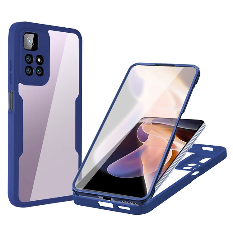 Acrilico + TPU Custodia per telefono antiurto a copertura totale a 360 gradi, For Xiaomi Redmi Note 11 Pro / Note 11 Pro+