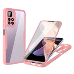 Acrilico + TPU Custodia per telefono antiurto a copertura totale a 360 gradi, For Xiaomi Redmi Note 11 Pro / Note 11 Pro+