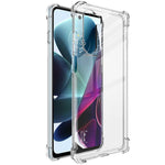 Custodia TPU con protezione schermo per Motorola Edge X30