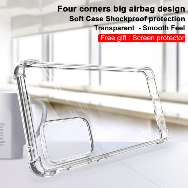 Custodia TPU con protezione schermo per Motorola Edge X30
