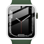 Custodia per PC imak con pellicola in vetro temperato, For Apple Watch Series 9 / 8 / 7 41mm, For Apple Watch Series 9 / 8 / 7 45mm
