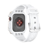 Cinturino integrato con armatura bicolore per la serie Apple Watch, 7 41mm / 6&SE&5&4 40mm, 7 45mm / 6&SE&5&4 44mm