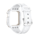 Cinturino integrato con armatura bicolore per la serie Apple Watch, 7 41mm / 6&SE&5&4 40mm, 7 45mm / 6&SE&5&4 44mm