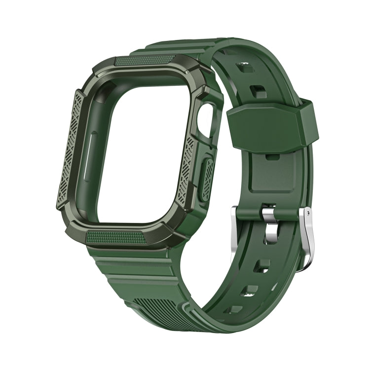 Cinturino integrato con armatura bicolore per la serie Apple Watch, 7 41mm / 6&SE&5&4 40mm, 7 45mm / 6&SE&5&4 44mm