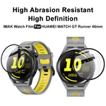 Imak Plexiglass HD Pellicola protettiva per orologio, For Huawei Watch GT Runner 46mm