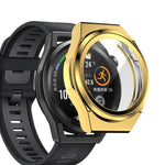 Custodia protettiva galvanica in TPU a copertura totale, For Huawei Watch GT Runner