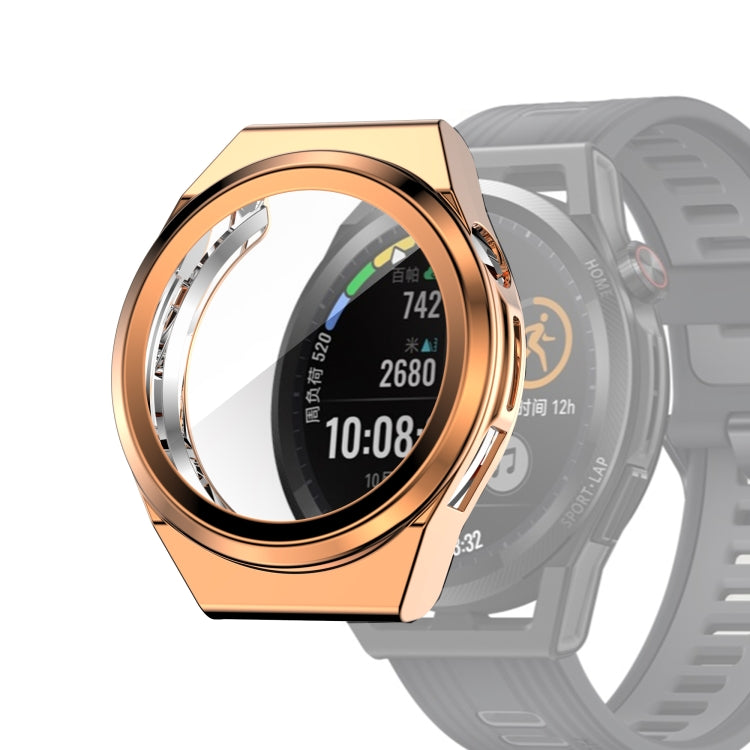 Custodia protettiva galvanica in TPU a copertura totale, For Huawei Watch GT Runner