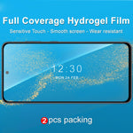 2 PZ Imak Protezione frontale con pellicola idrogel a schermo intero curvo, For Samsung Galaxy S21 FE 5G