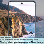 Imak Obiettivo fotocamera posteriore Pellicola in vetro Versione nera, For Samsung Galaxy S22 5G / S22+ 5G, For Samsung Galaxy S22+ 5G