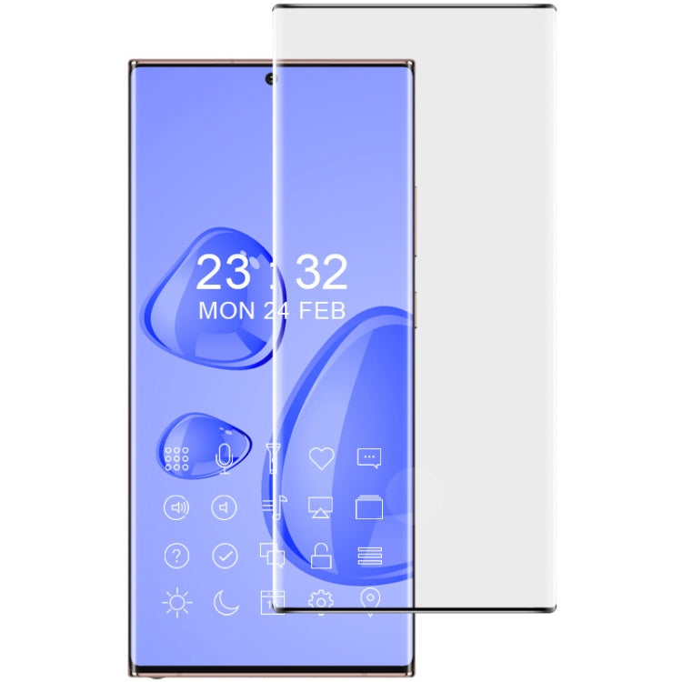 Pellicola in vetro temperato a schermo intero con superficie curva 3D imak, For Samsung Galaxy S22 Ultra 5G