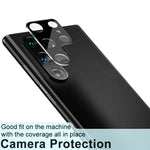 Imak lente fotocamera posteriore integrata versione pellicola in vetro temperato nero, For Samsung Galaxy S22 Ultra 5G