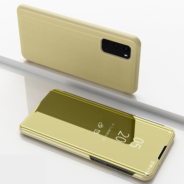 Custodia portafoglio in pelle con specchio per smartphone