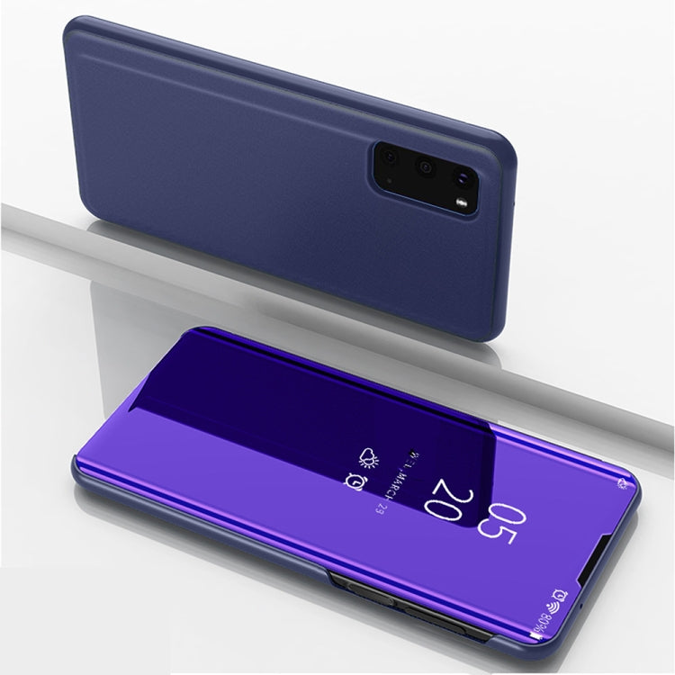 Custodia portafoglio in pelle con specchio per smartphone